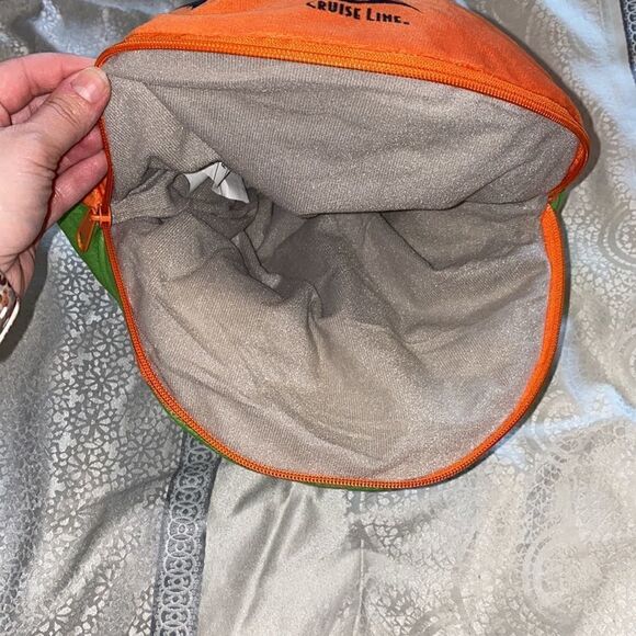 Disney Cruise Line Dracula Mickey Halloween Pillow with Zipper Pouch - Picture 3 of 4